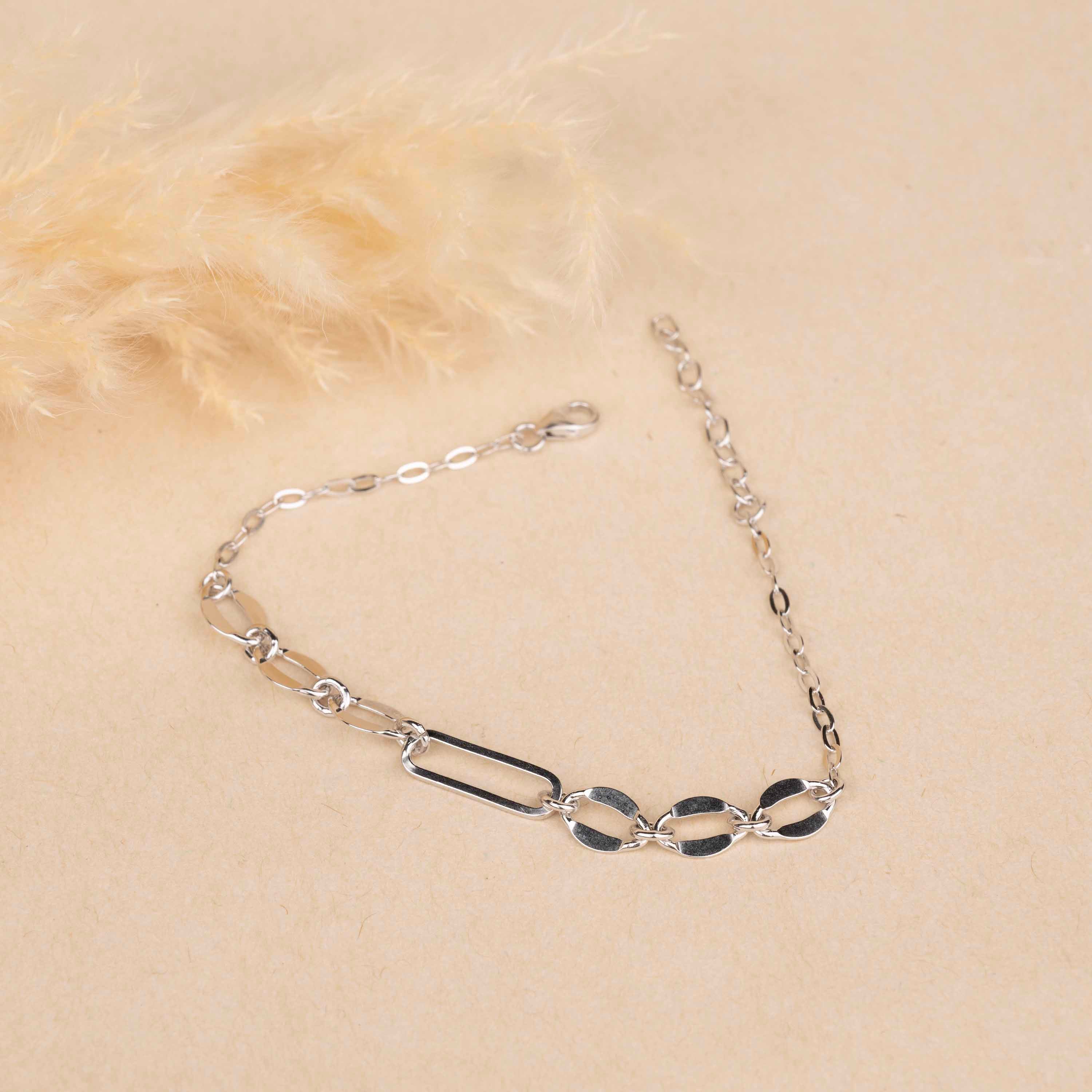 minimalist bracelet
gift for women
lightweight jewellery for women
gift for girlfriend
Sterling silver bracelet
latest bracelet designs for women 
latest bracelet designs for girl
Silver Tokri bracelets
CZ bracelets
cz silver bracelet for women
