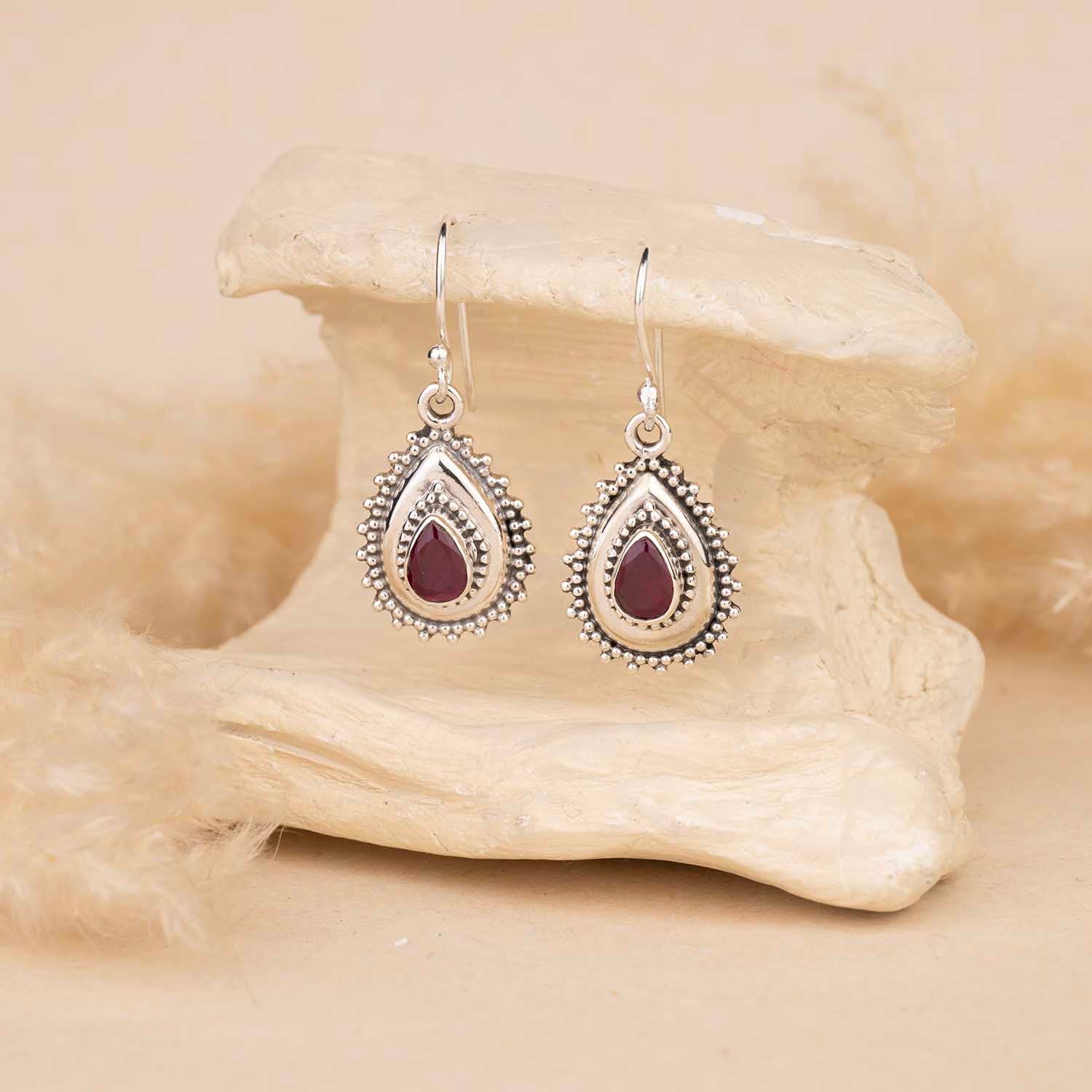 Silver Dangling Earrings