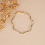 Wavy Gold Bracelet