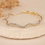 Wavy Gold Bracelet