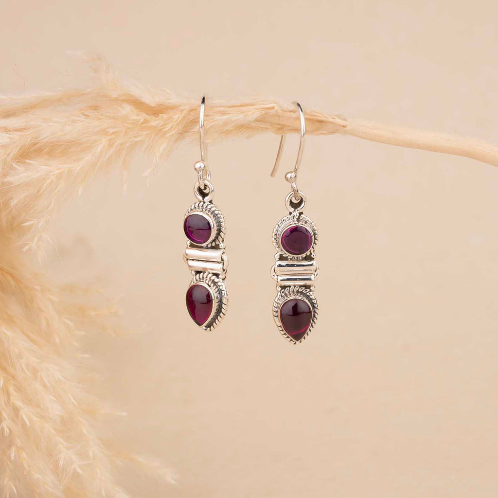 Silver Dangling Earrings