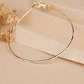 Sleek Gold Bracelet