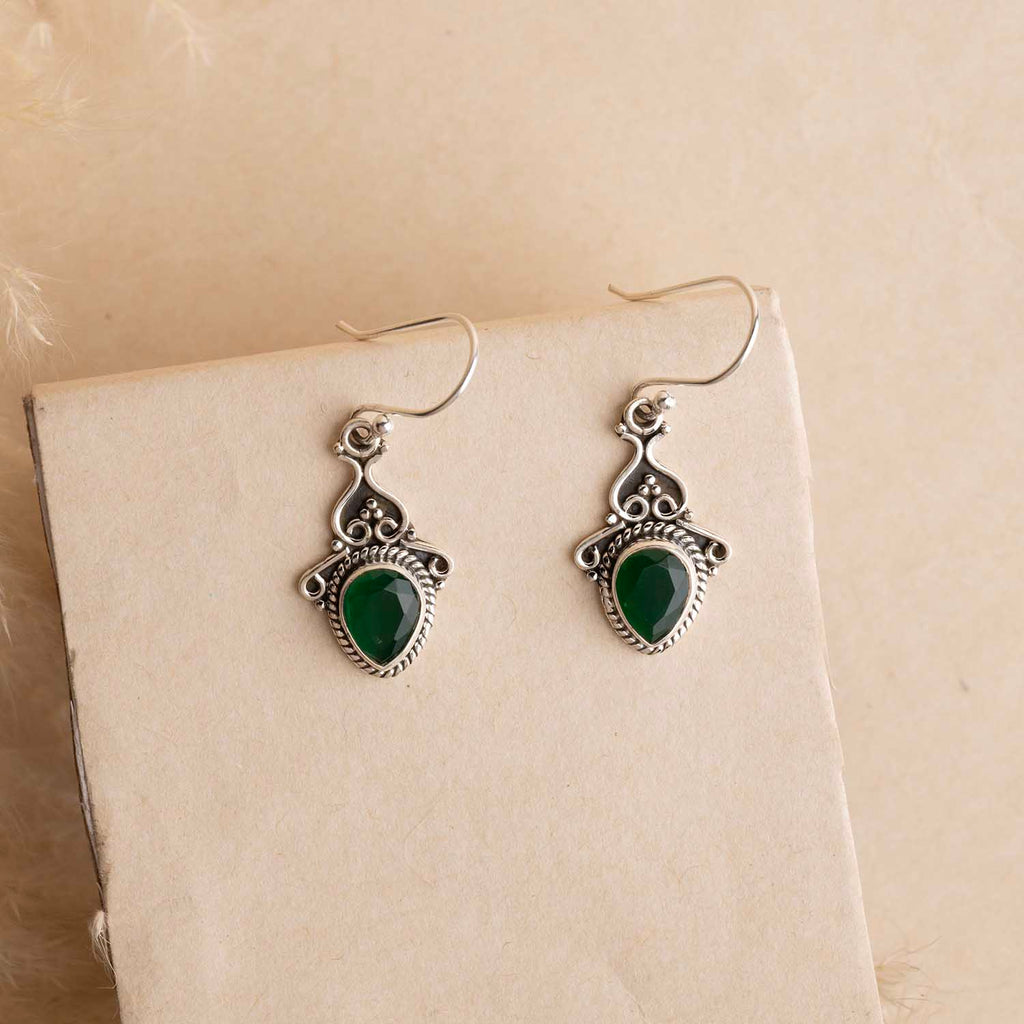 Silver Dangling Earrings