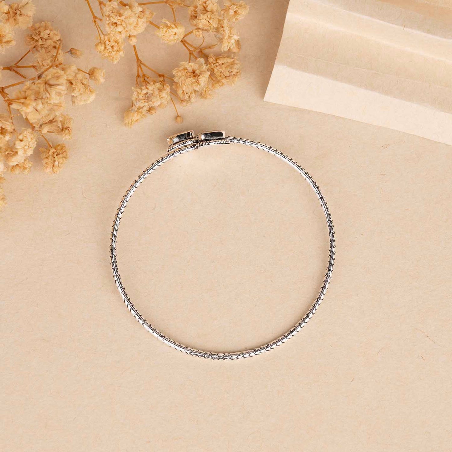 Sleek Silver Bracelet
