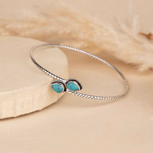 Sleek Silver Bracelet