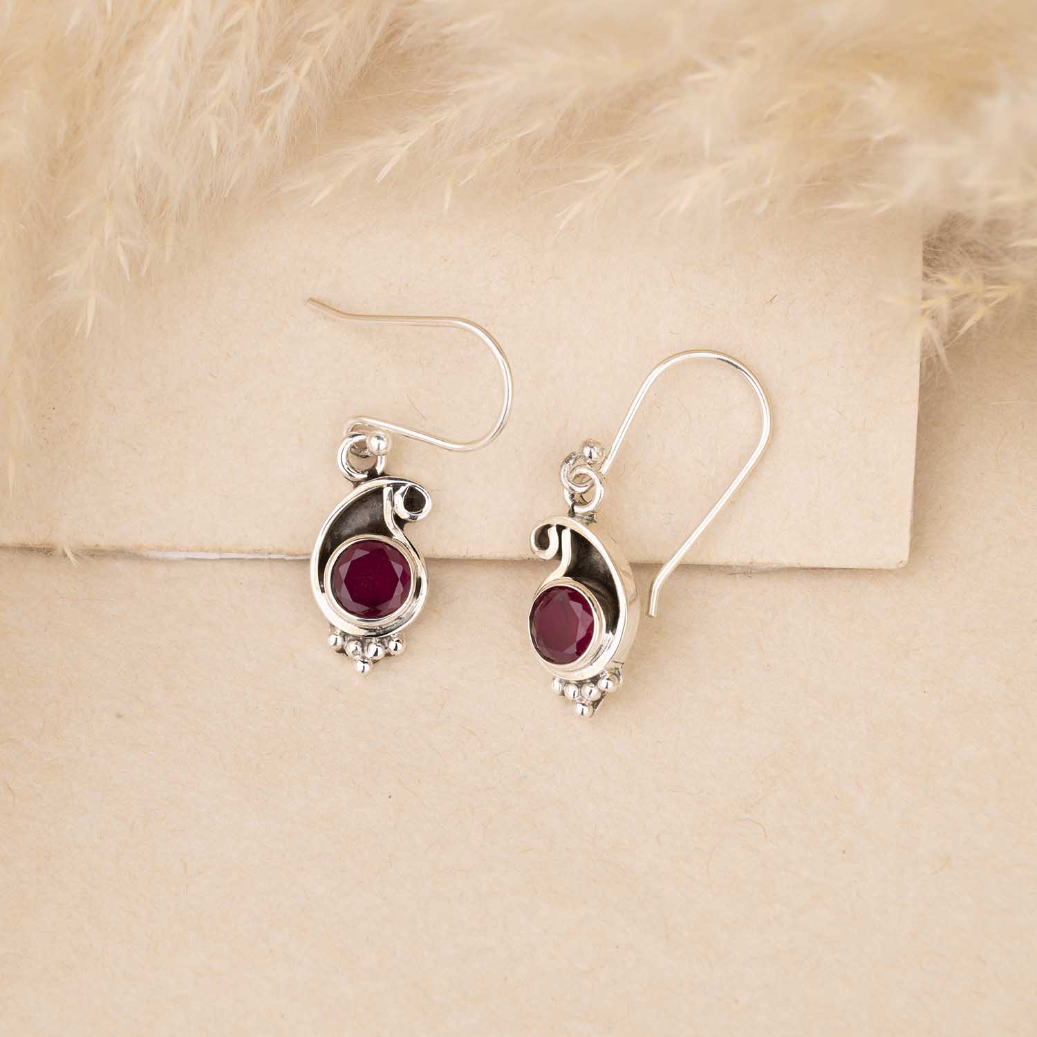 Silver Dangling Earrings