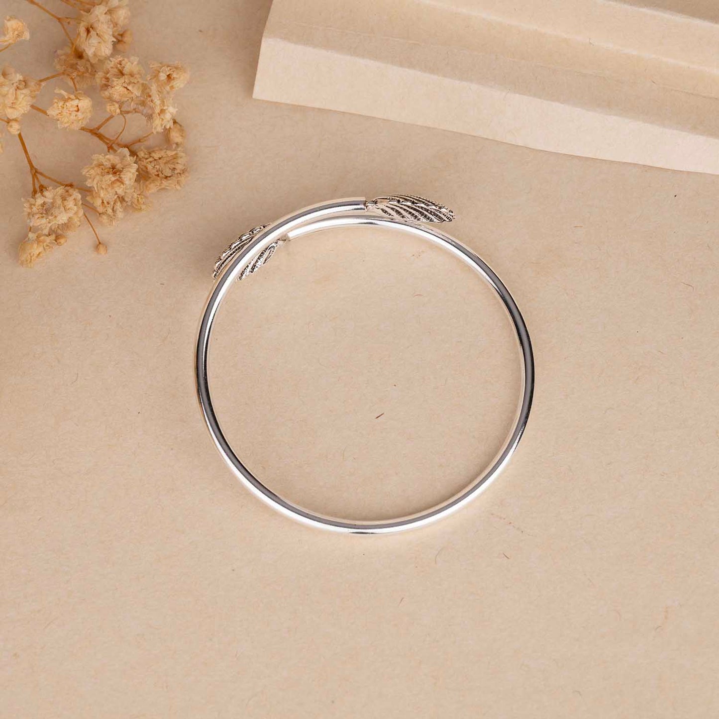 Silver Seashell Cuff