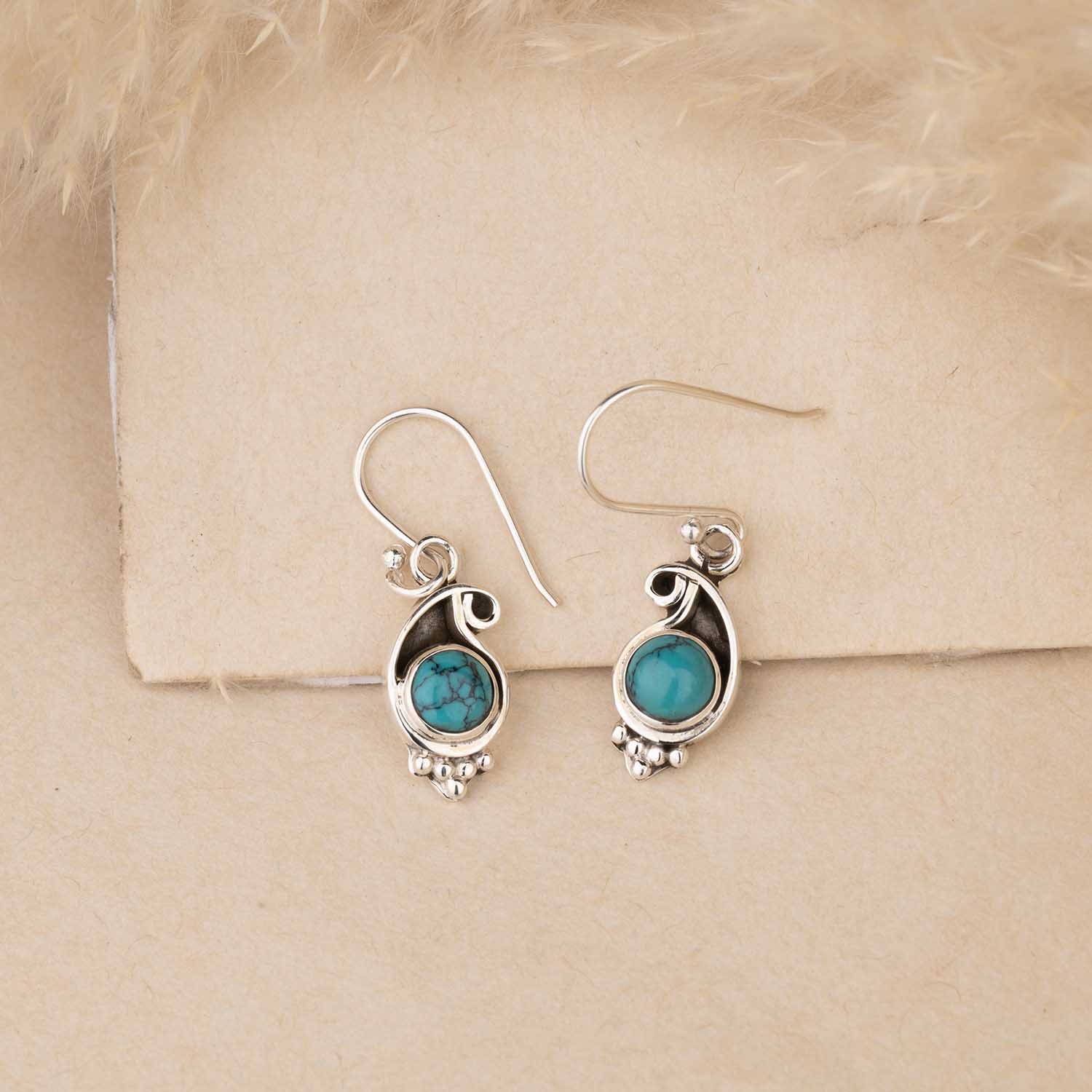 Silver Dangling Earrings