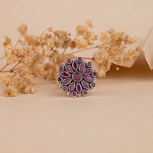 Oxidised Silver Ring