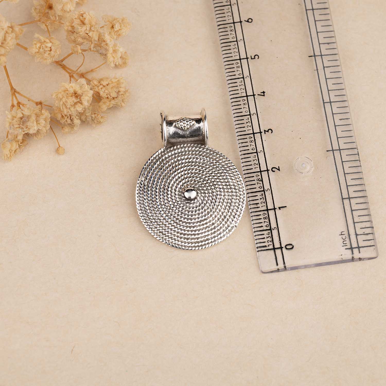 Silver Oxidised Pendant