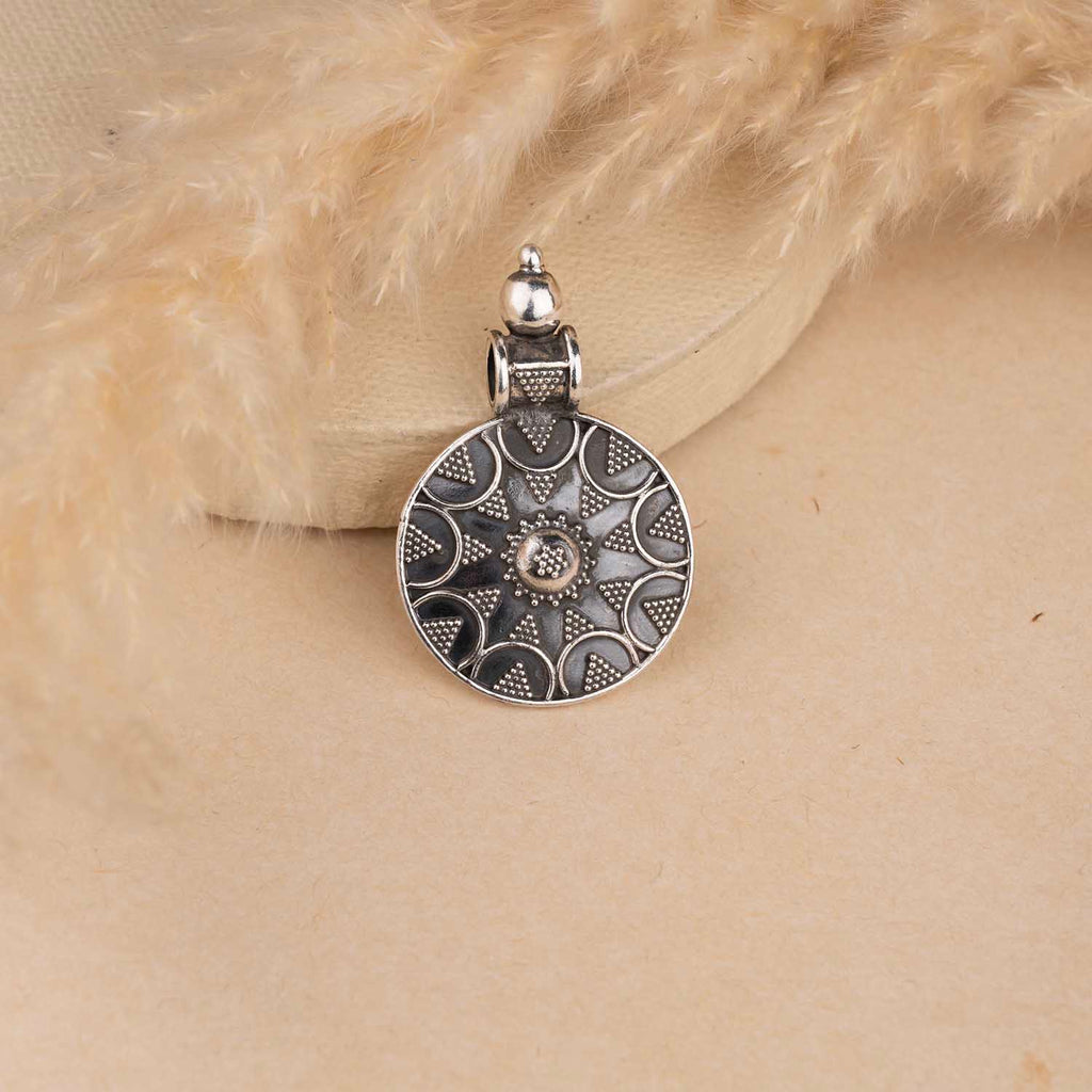 Silver Oxidised Pendant