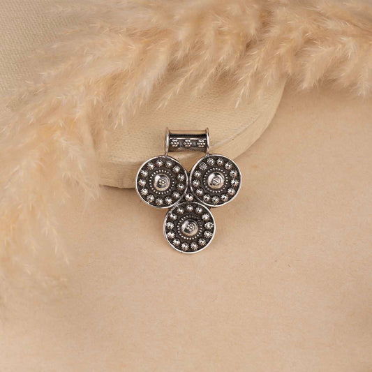 Silver Oxidised Pendant