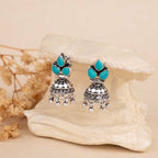 Silver Jhumka