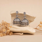 Silver Jhumka