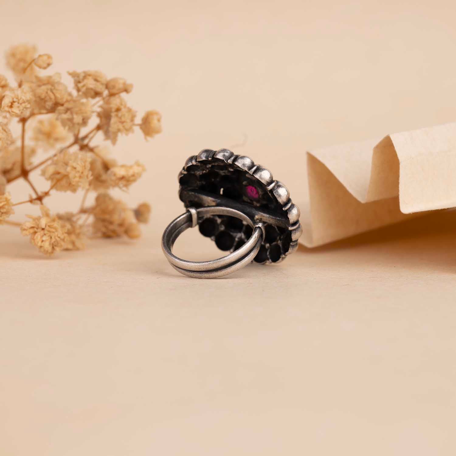Oxidised Silver Ring