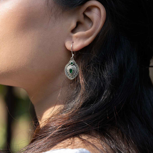 Silver Dangling Earrings