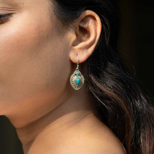 Silver Dangling Earrings