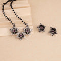 Oxidised Mangalsutra with Earrings