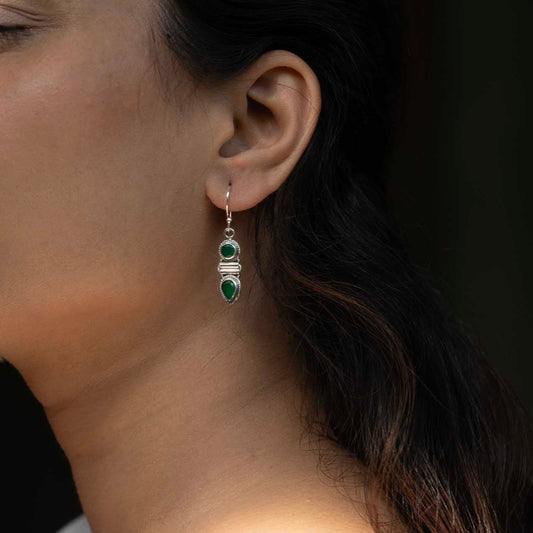 Silver Dangling Earrings
