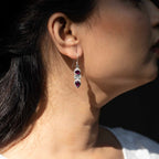Silver Dangling Earrings