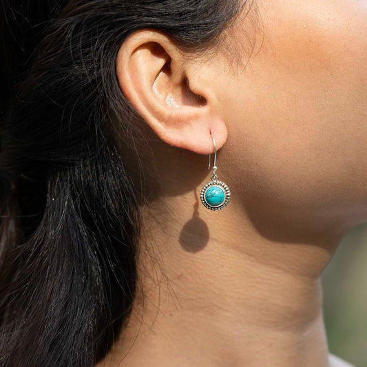 Silver Dangling Earrings