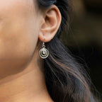 Silver Dangling Earrings