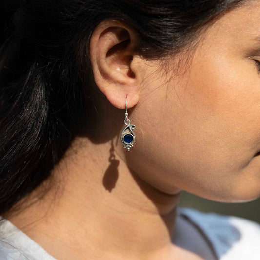 Silver Dangling Earrings
