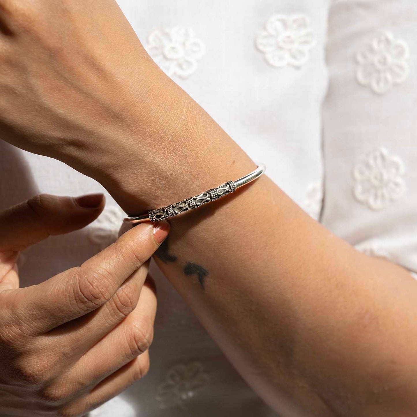 Silver Bangle
