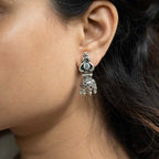 Silver Jhumka