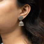 Silver Jhumka