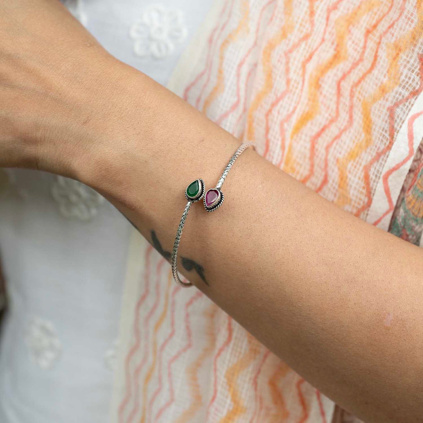Sleek Silver Bracelet