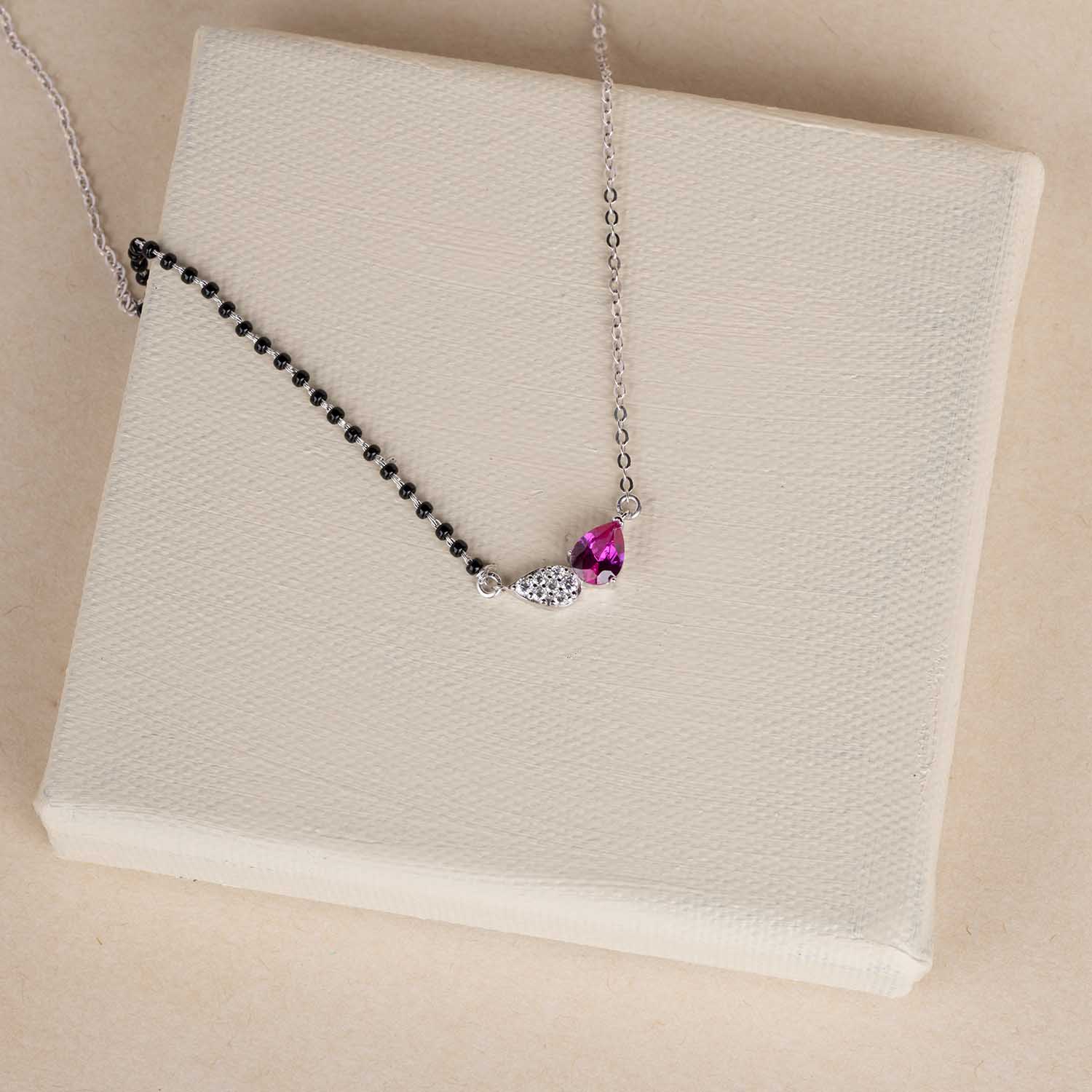 Silver Mangalsutra