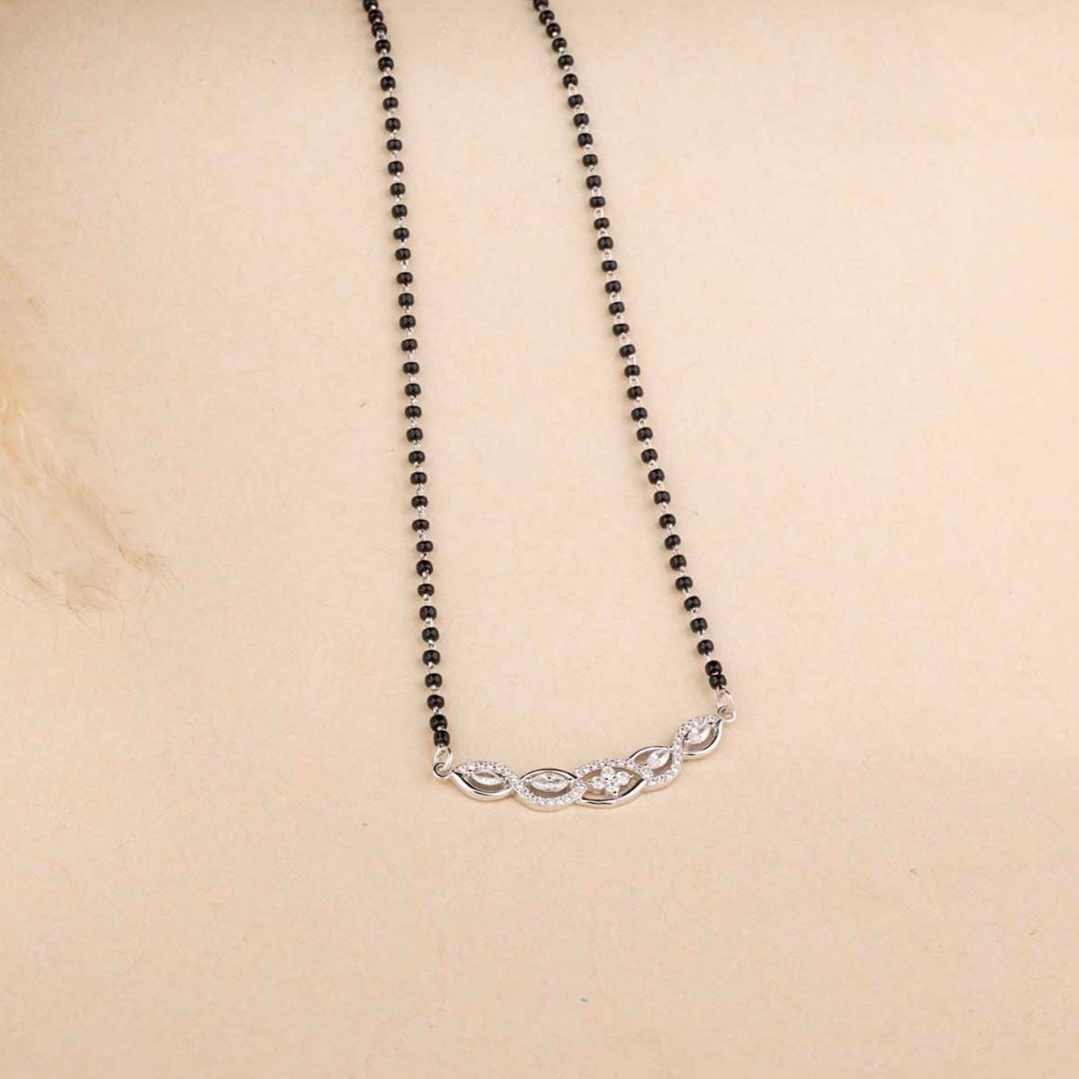 Silver Mangalsutra