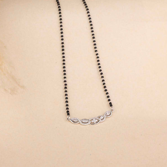 Silver Mangalsutra