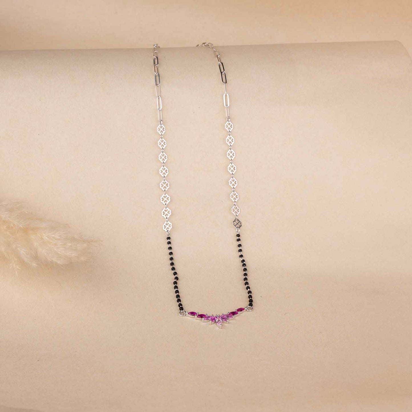 Silver Mangalsutra
