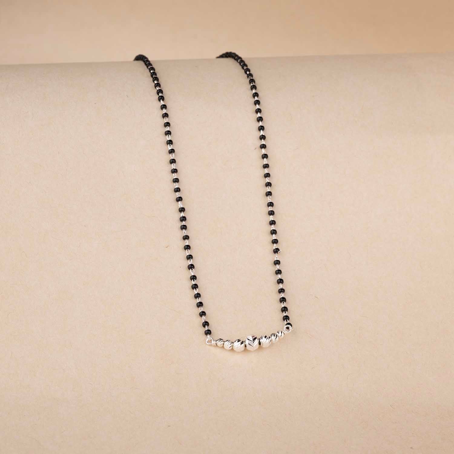 Silver Mangalsutra