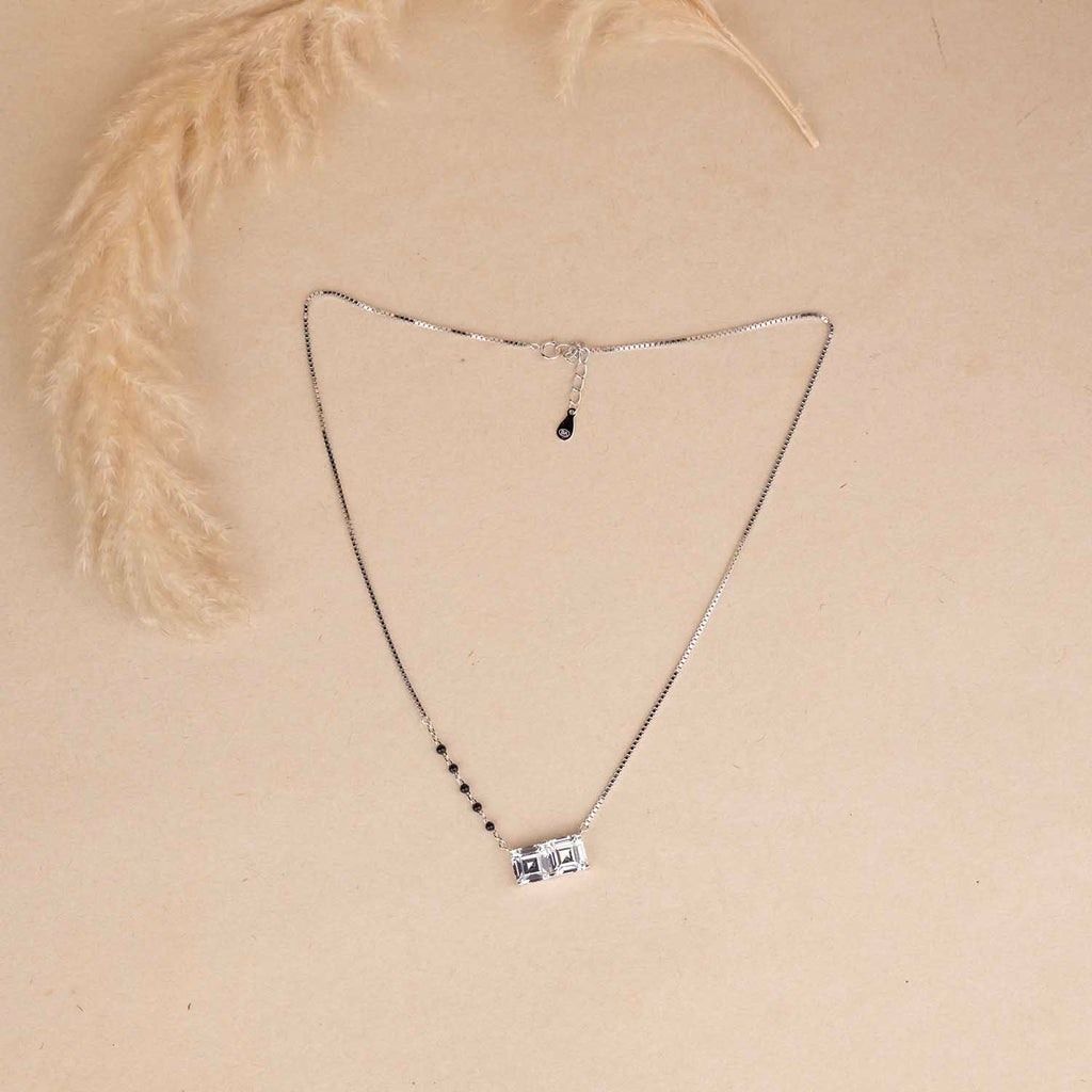 Silver Mangalsutra
