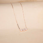 Sparking Silver Mangalsutra