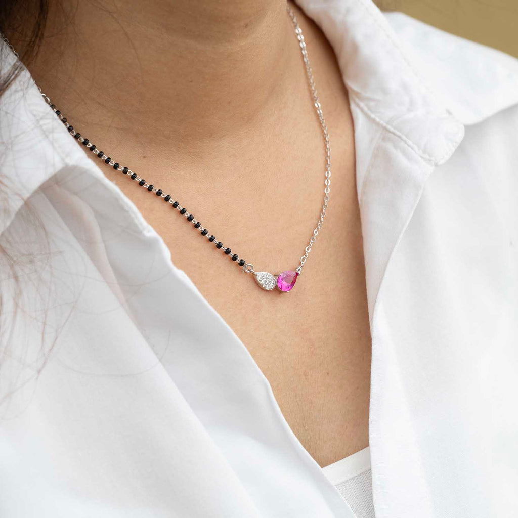 Silver Mangalsutra