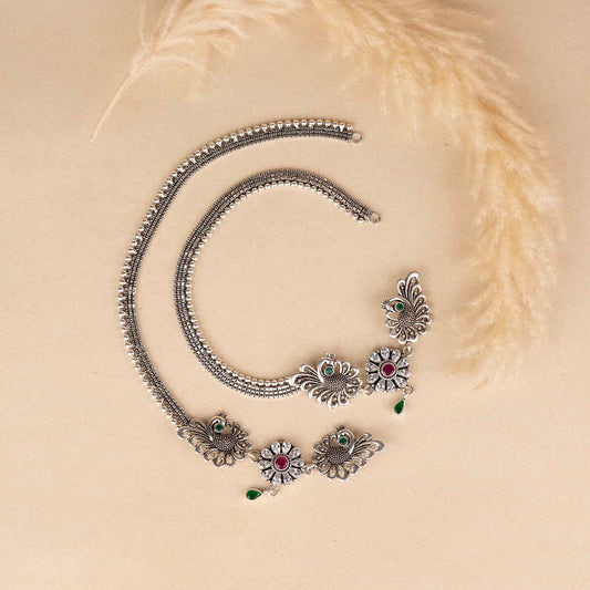 Peacock Anklet