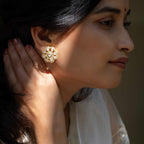 Polki Kundan Earrings