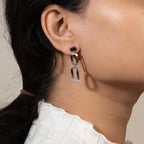 sterling silver aesthetic earrings|925 silver earrings|gift for her
