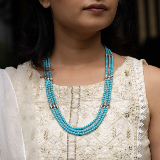 Long Turquoise Necklace