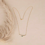 Dinty Snake Gold Necklace