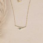 Dinty Snake Gold Necklace