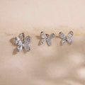 Sparking Butterfly Pendant & Earrings Set