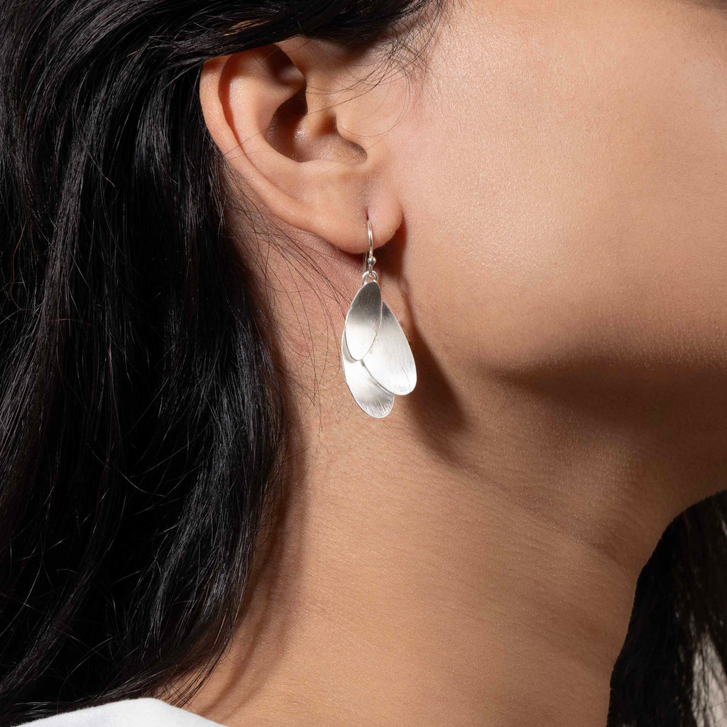 Elegant 925 sterling silver aesthetic earrings with intricate design, perfect for adding sophistication to any outfit, ideal for formal events and everyday wear. gift for women/girls, 