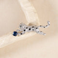 Handcrafted 925 sterling silver brooch with bird design, perfect for women‚Äôs or men's formal wear or as a statement accessory for weddings and parties. gift for women/girls, gift for men/boys