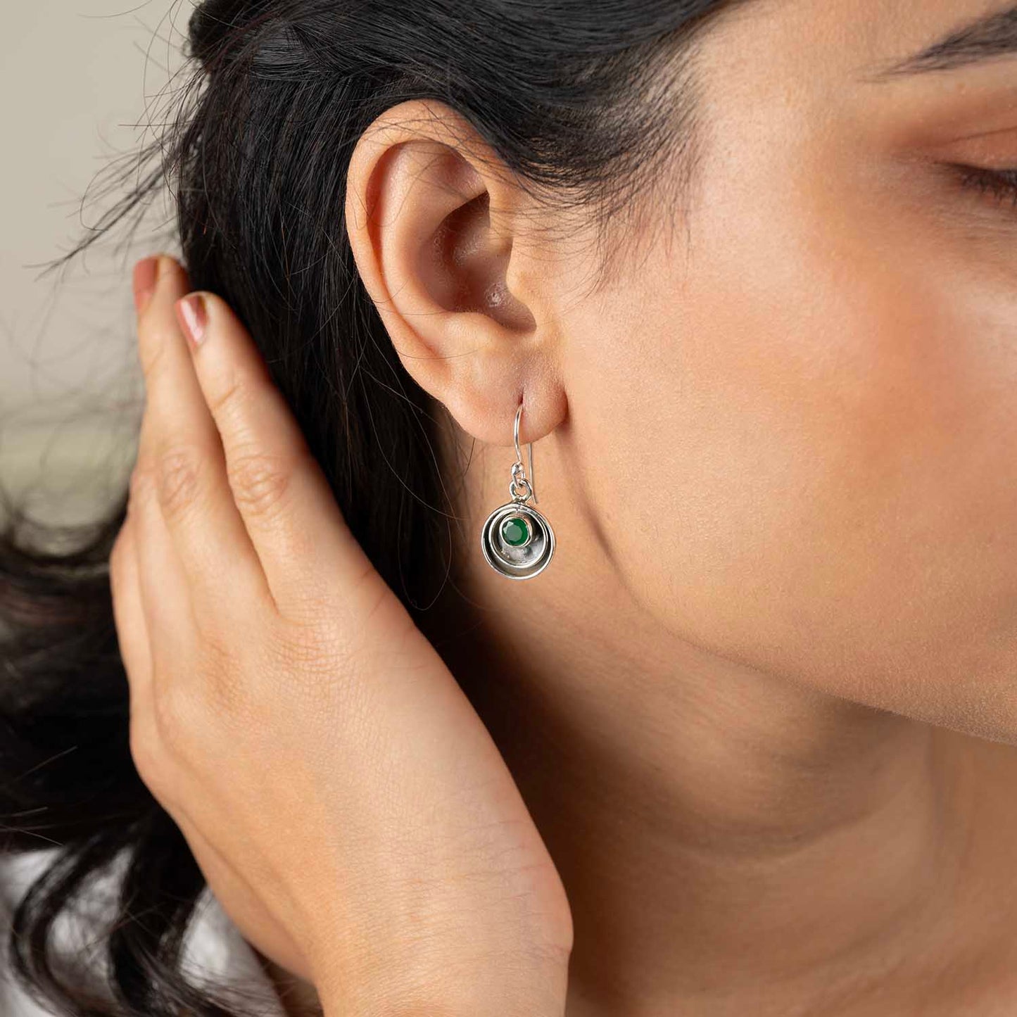 Silver Dangling Earrings