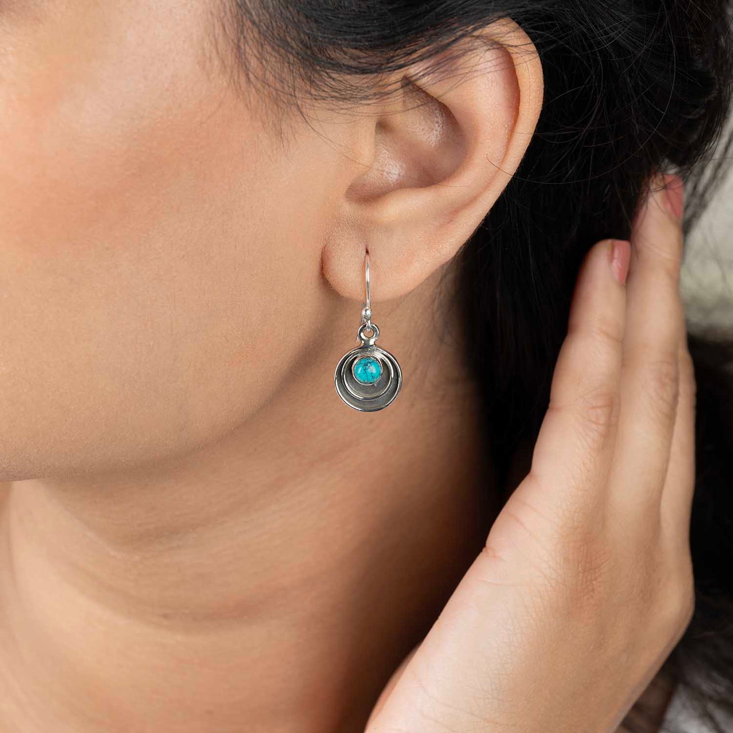 Silver Dangling Earrings